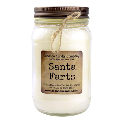 Santa Farts Candle
