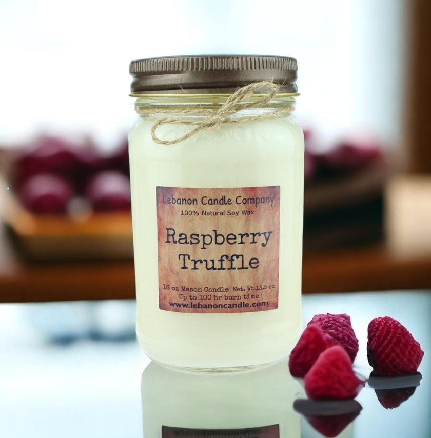 Raspberry Truffle Candle