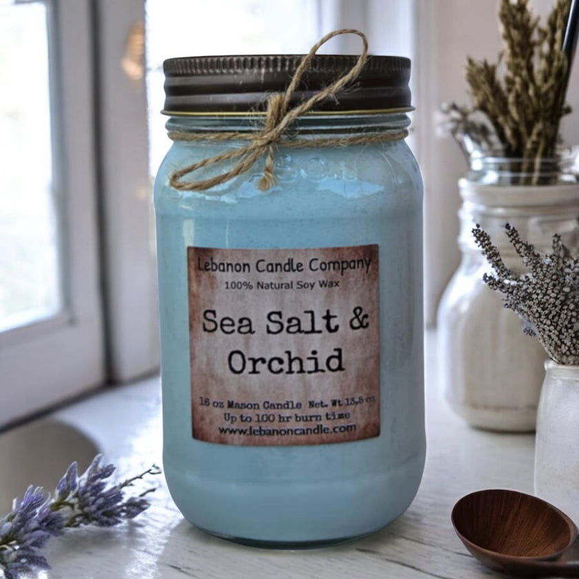 Sea Salt & Orchid Candle