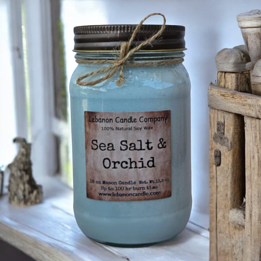 Sea Salt & Orchid Candle