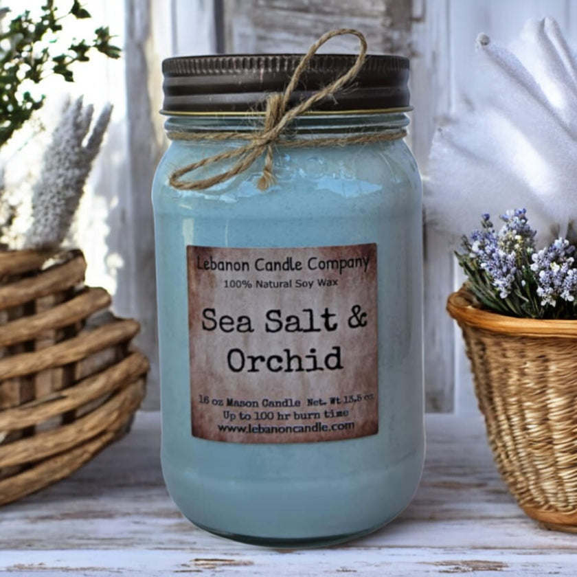 Sea Salt & Orchid Candle