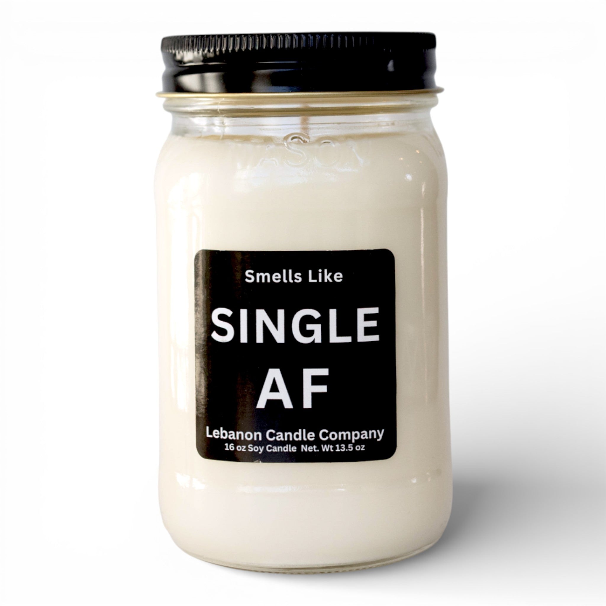 Single AF Funny Candle