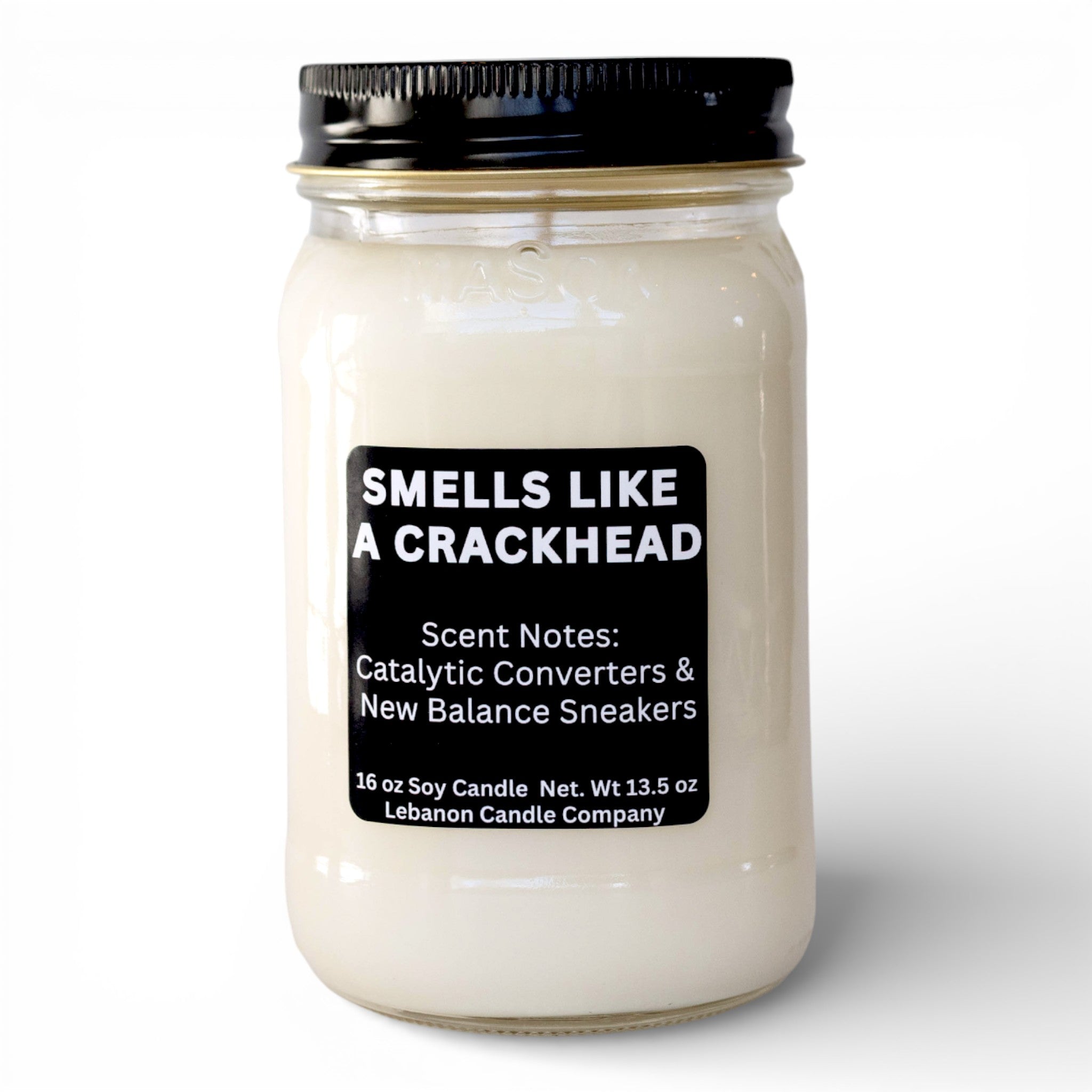 Smells Like a Crackhead Funny Candle