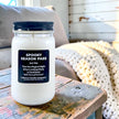 Spooky Season Pass Funny Candle