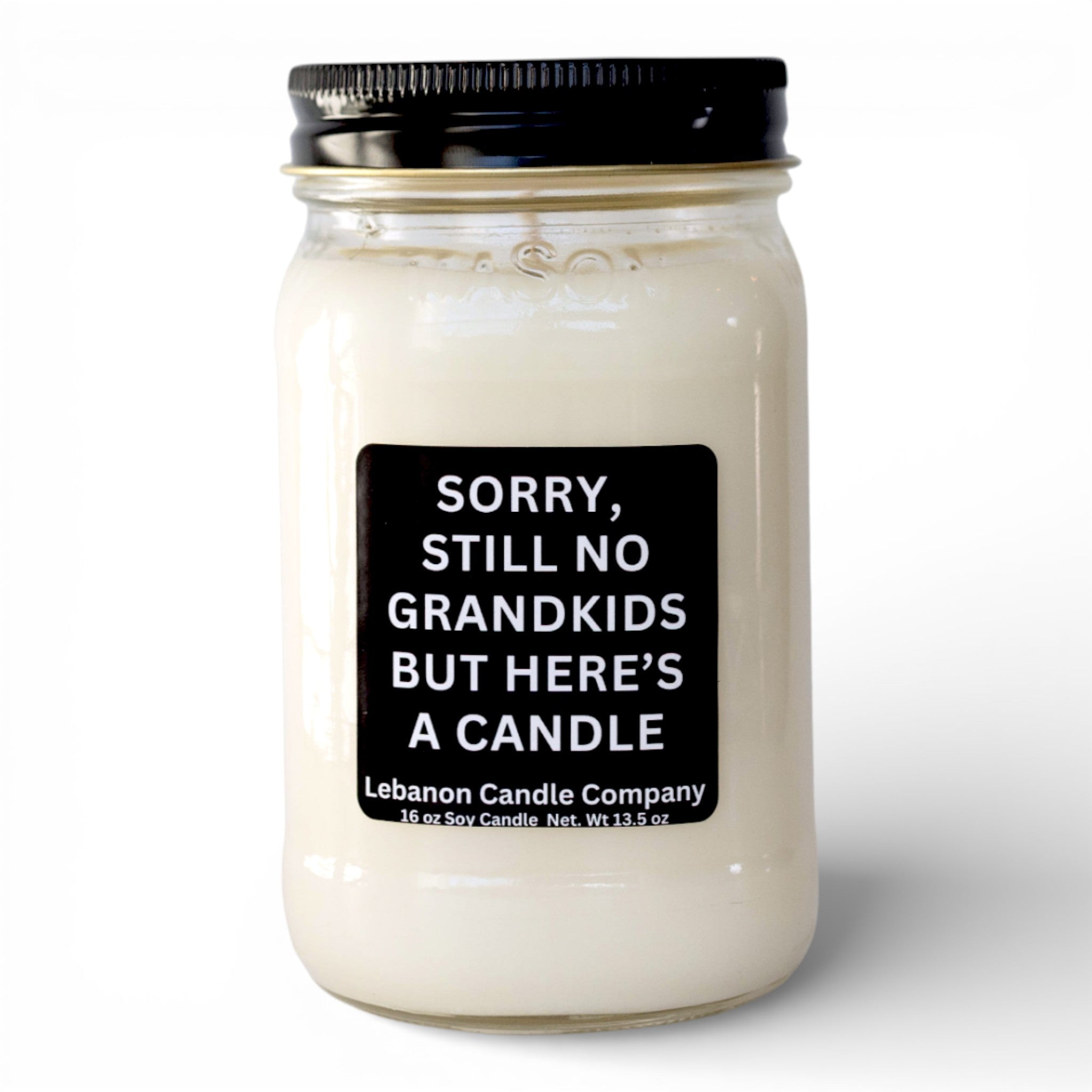 Sorry Still No Grandkids Funny Candle