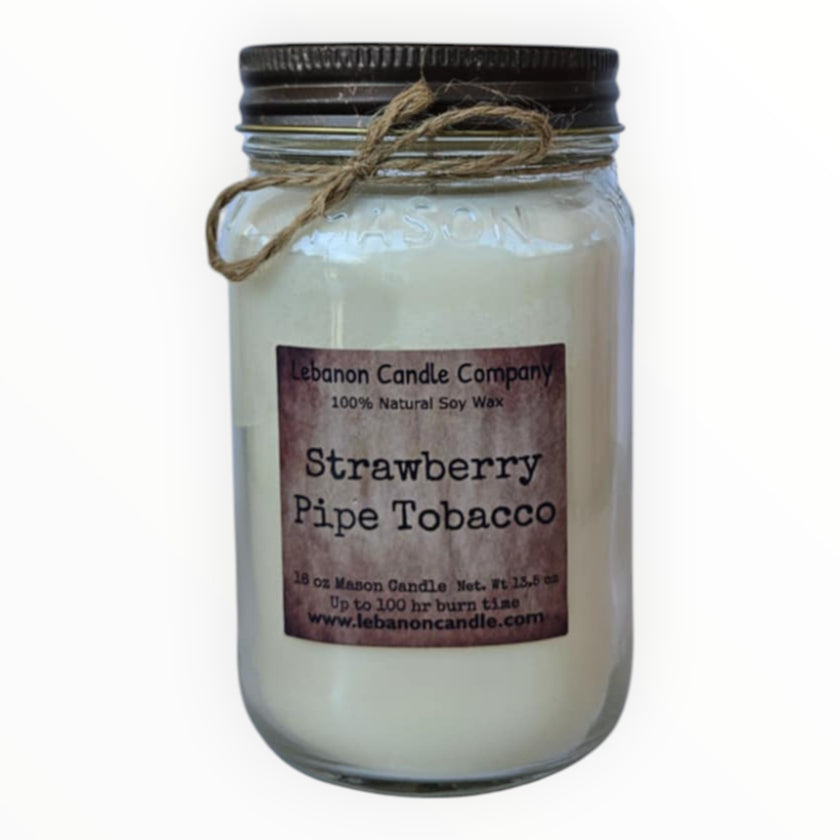 Strawberry Pipe Tobacco Candle