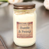 Suede & Peony Candle