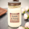 Suede & Peony Candle