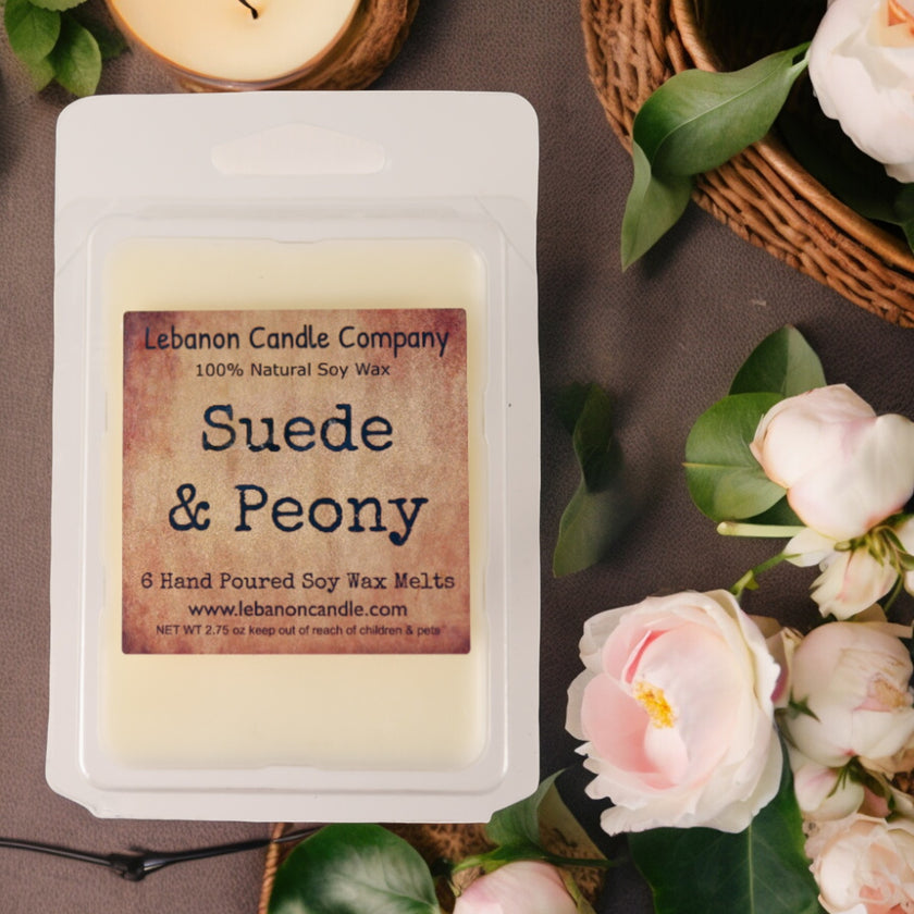 Suede & Peony Wax Melt