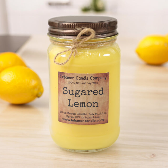Sugared Lemon Candle