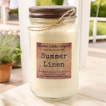Summer Linen Candle