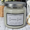 Summer Linen Double Wick Candle