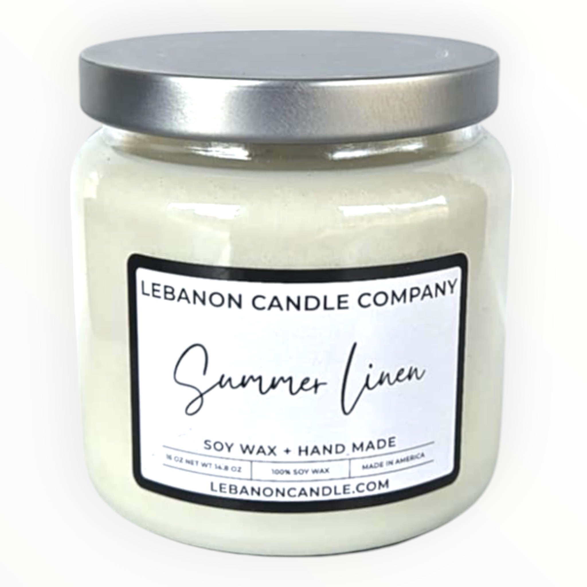 Summer Linen Double Wick Candle