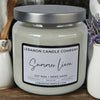 Summer Linen Double Wick Candle