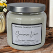 Summer Linen Double Wick Candle
