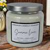 Summer Linen Double Wick Candle