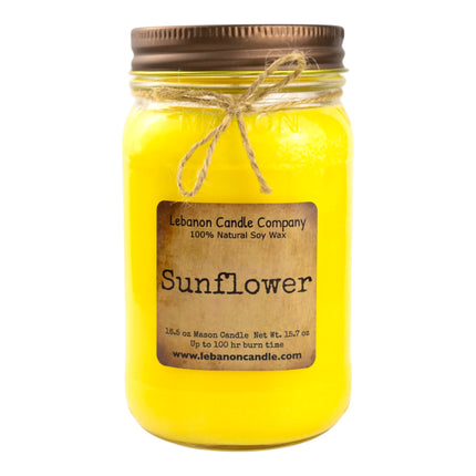 Sunflower Candle