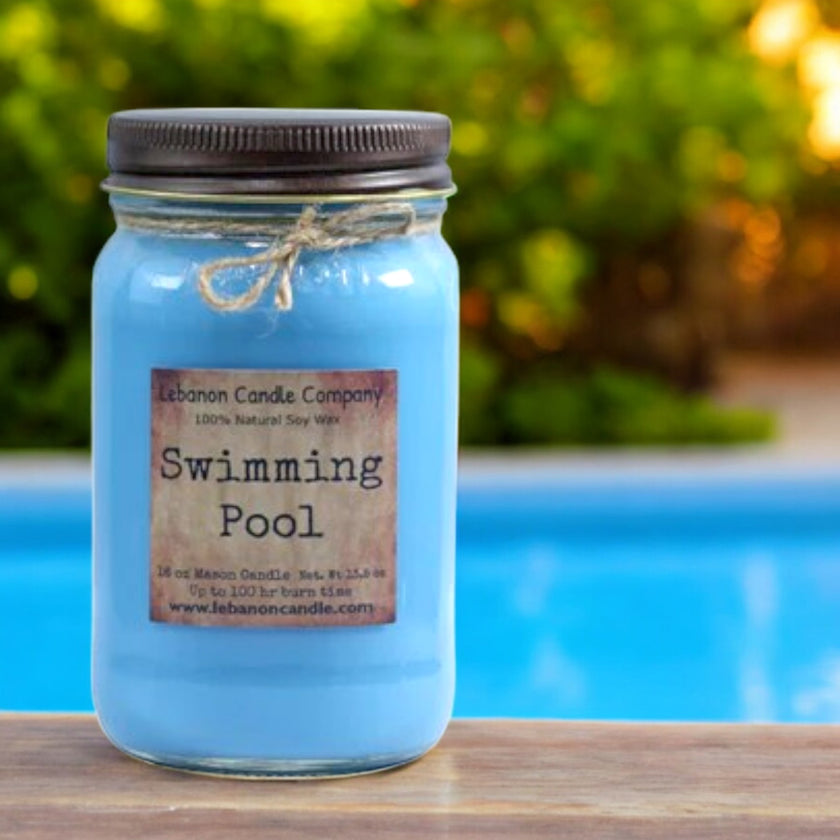 Swimming Pool Candle