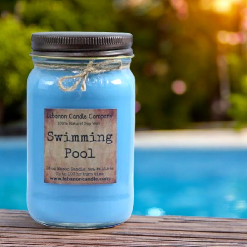 Swimming Pool Candle