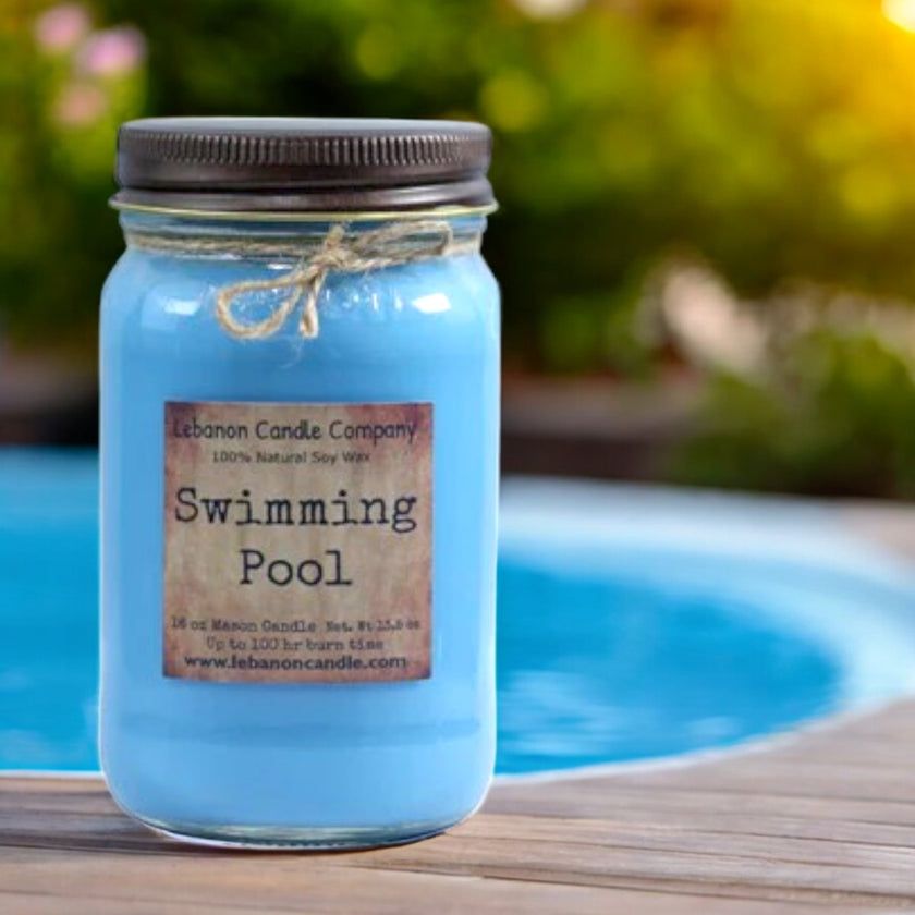 Swimming Pool Candle