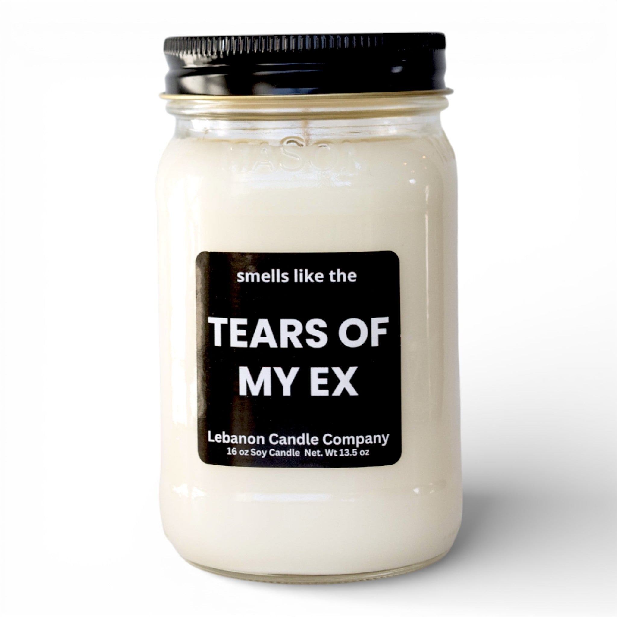 Smells Like The Tears Of My Ex Funny Candle