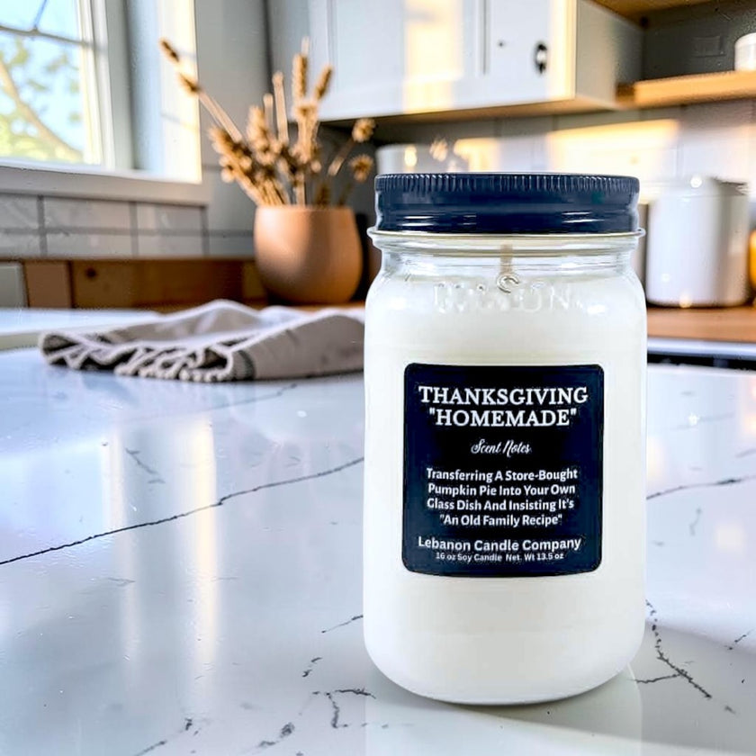 Thanksgiving Homemade Funny Candle