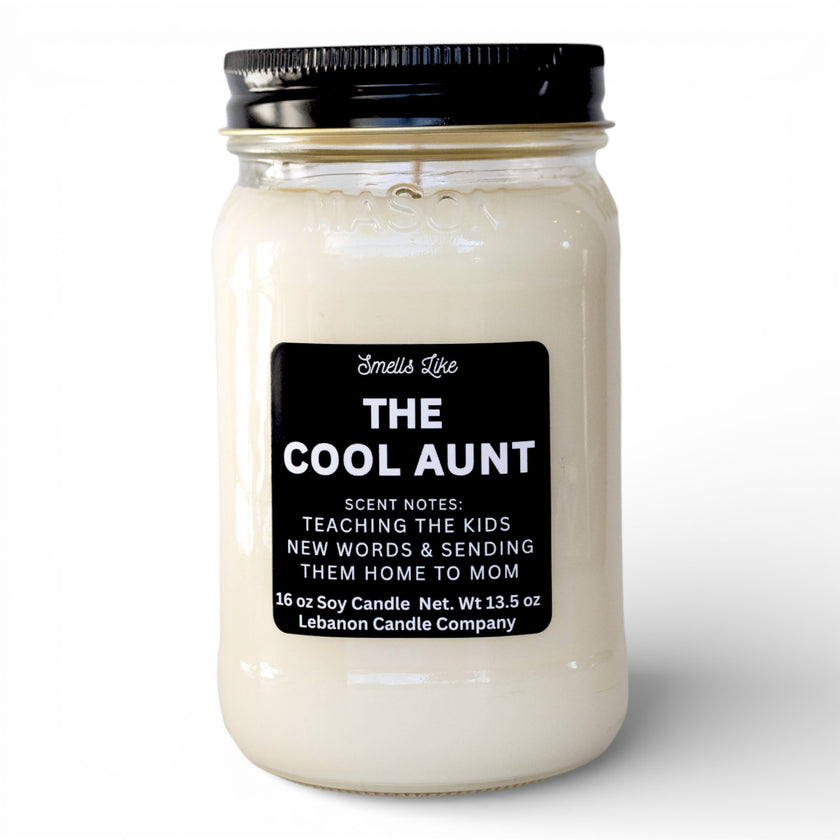 Smells Like The Cool Aunt Funny Candle