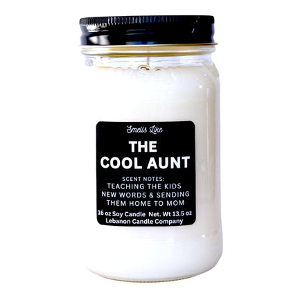 Smells Like The Cool Aunt Funny Candle