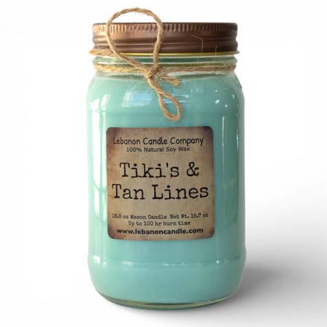 Tiki's & Tan Lines Candle