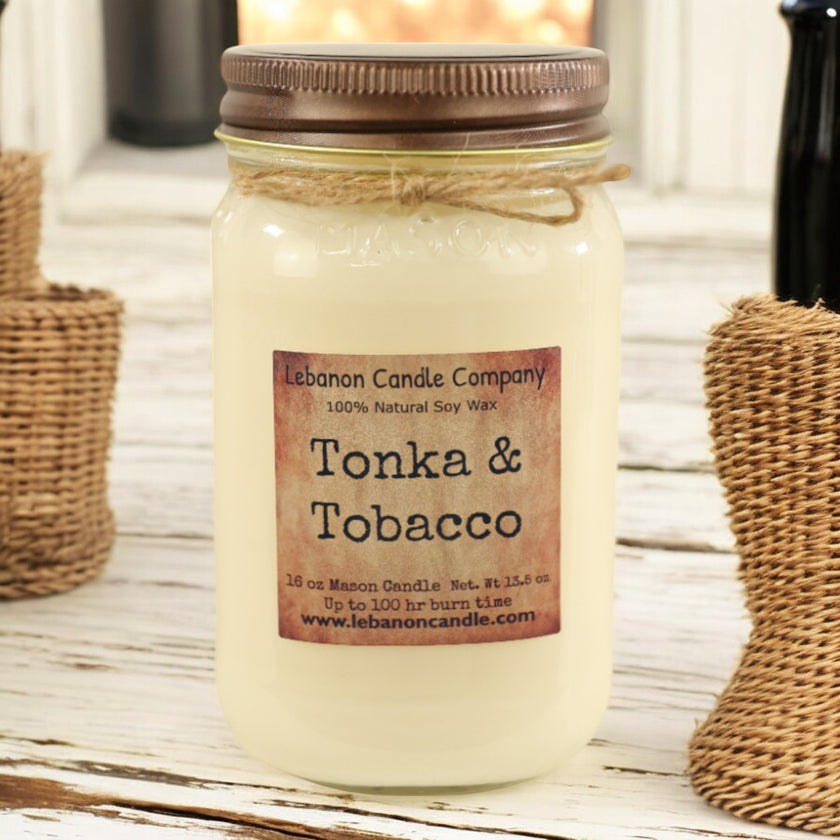 Tonka & Tobacco Candle