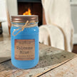 Volcano Blue Candle