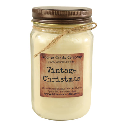 Vintage Christmas Candle