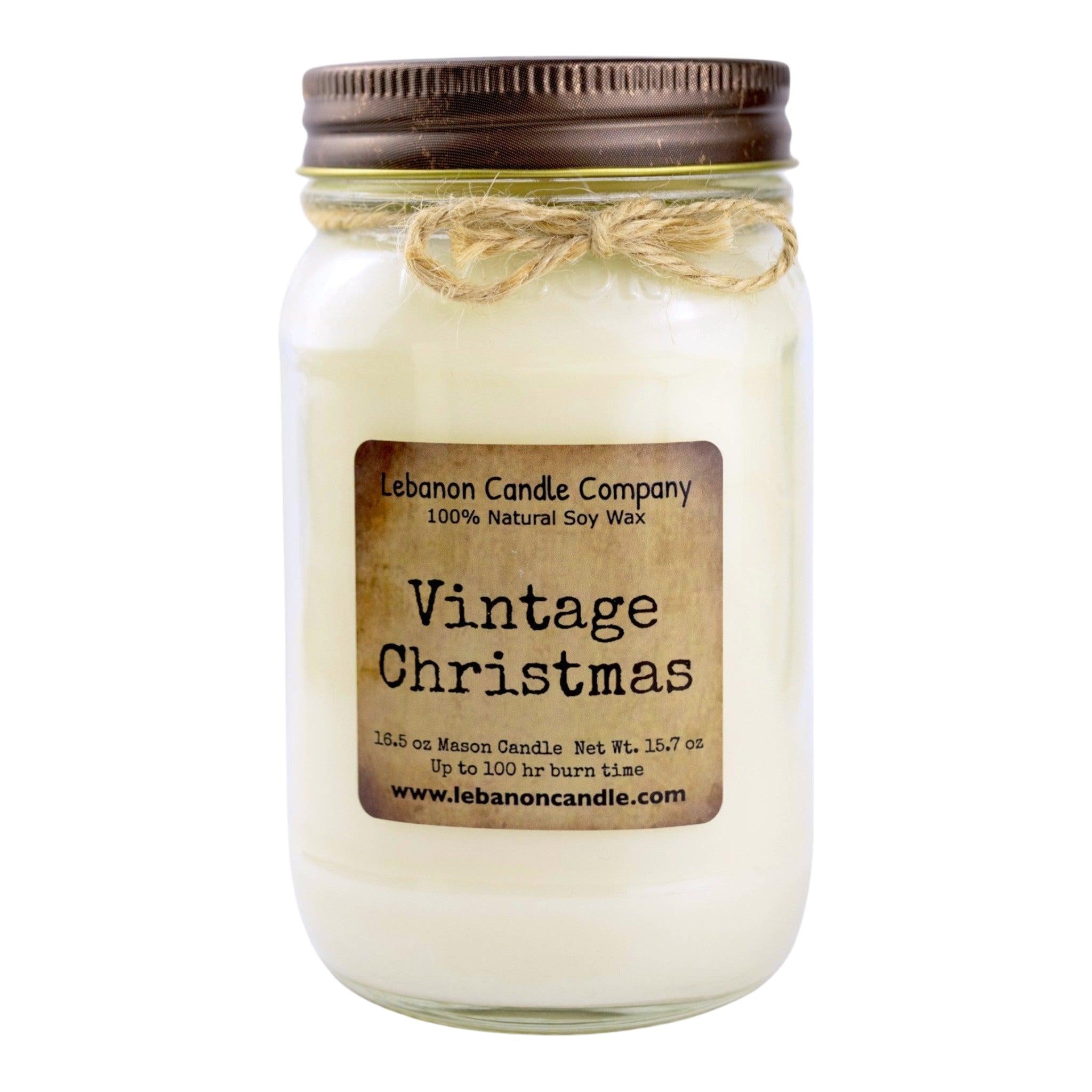 Vintage Christmas Candle