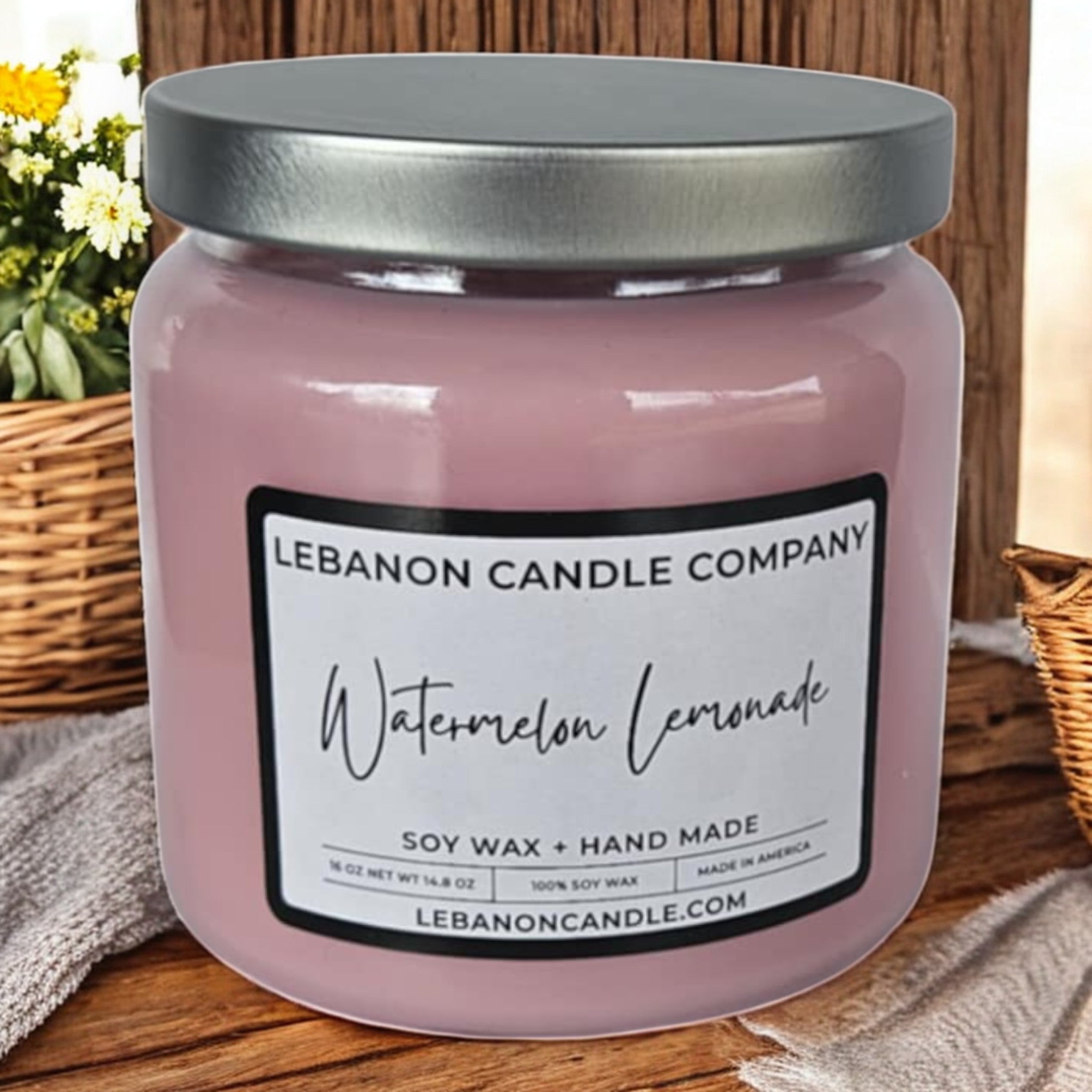 Watermelon Lemonade Double Wick Candle