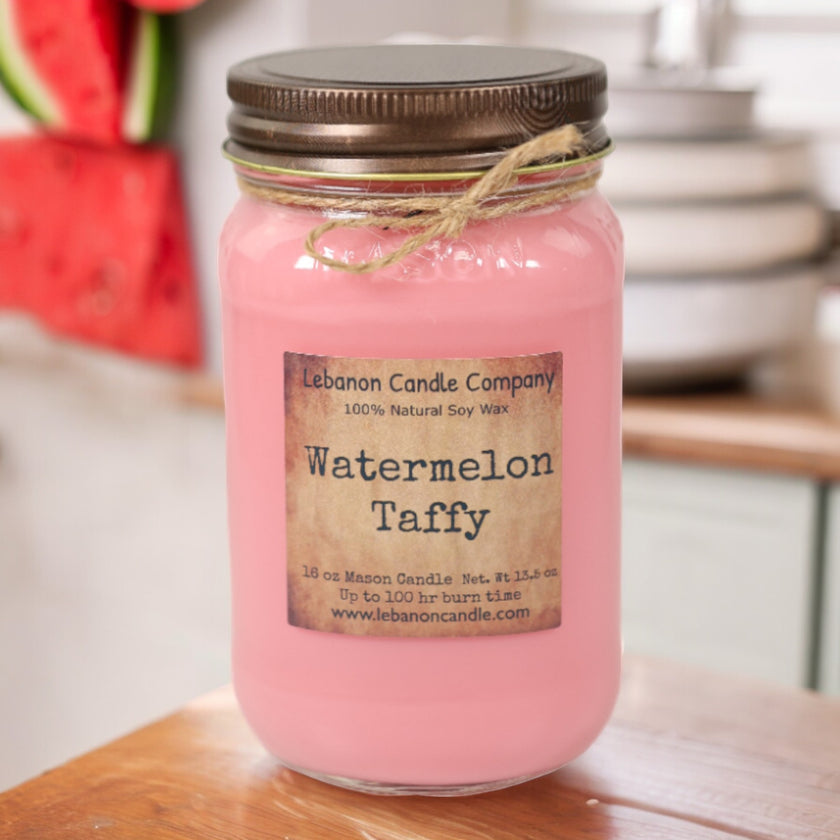 Watermelon Taffy Candle