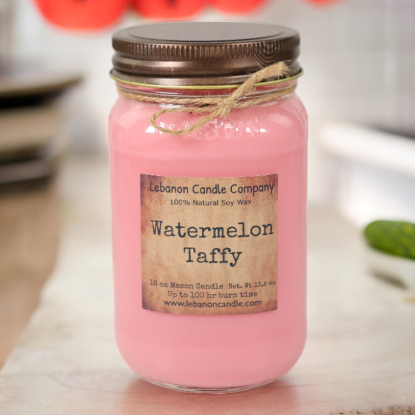 Watermelon Taffy Candle