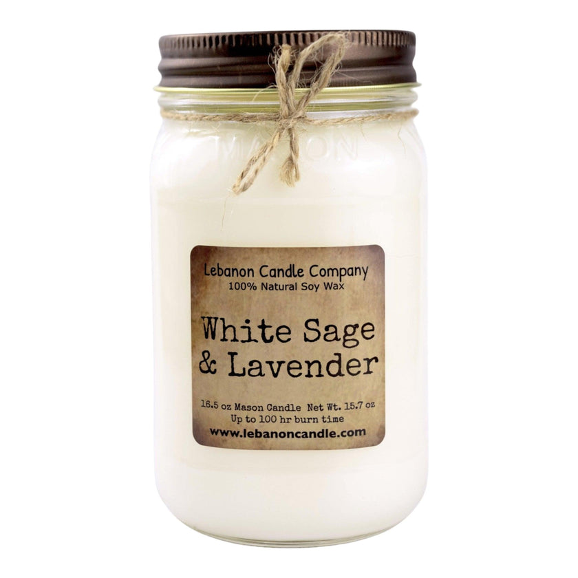 White Sage & Lavender Candle