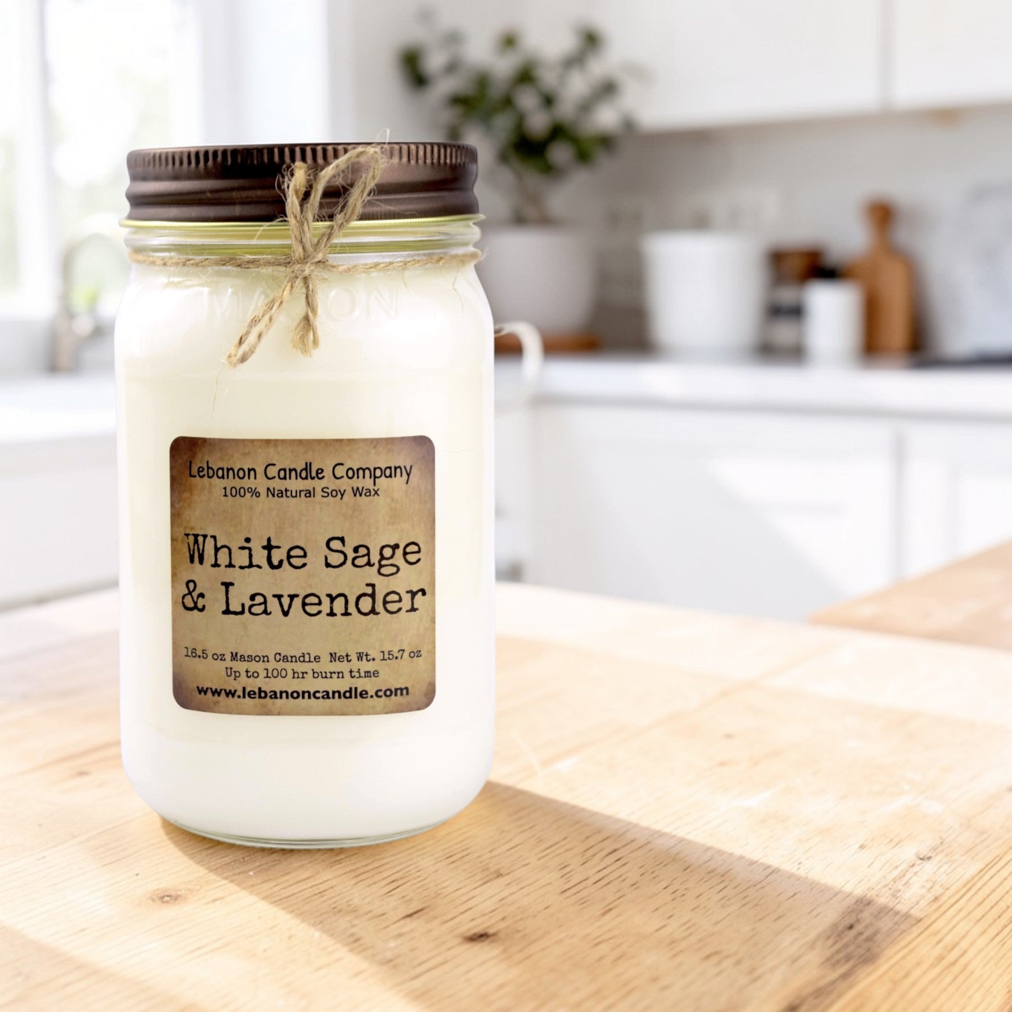 White Sage & Lavender Candle