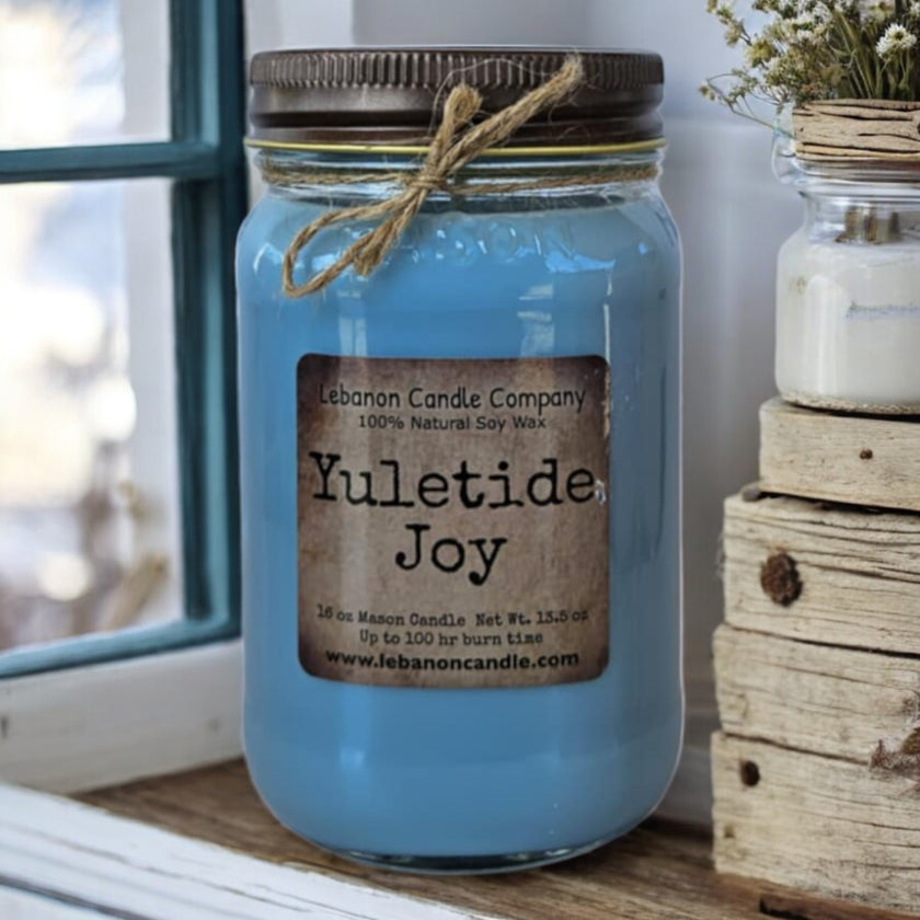 Yuletide Joy Candle