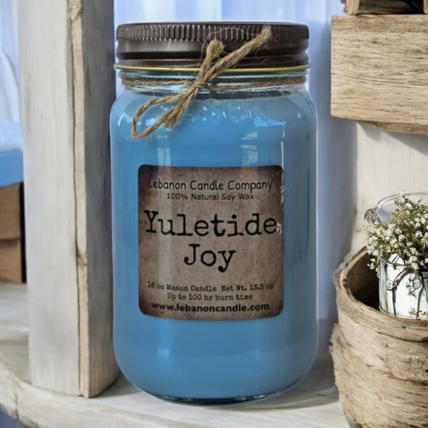 Yuletide Joy Candle