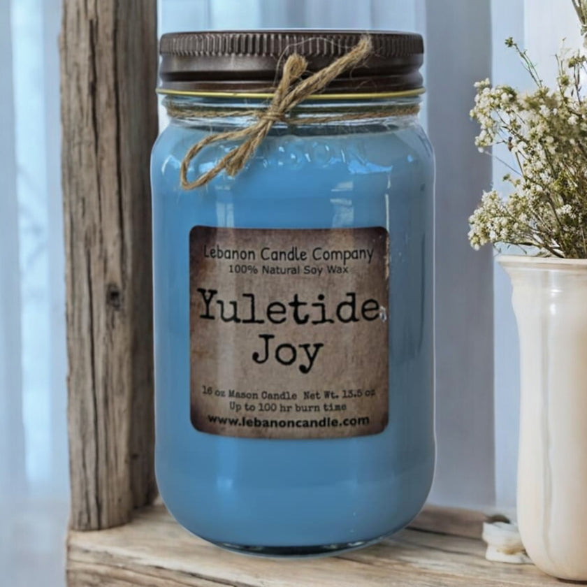 Yuletide Joy Candle