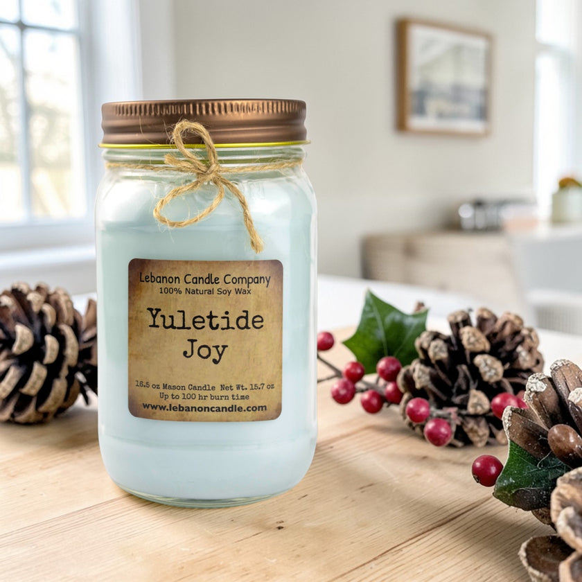 Yuletide Joy Candle