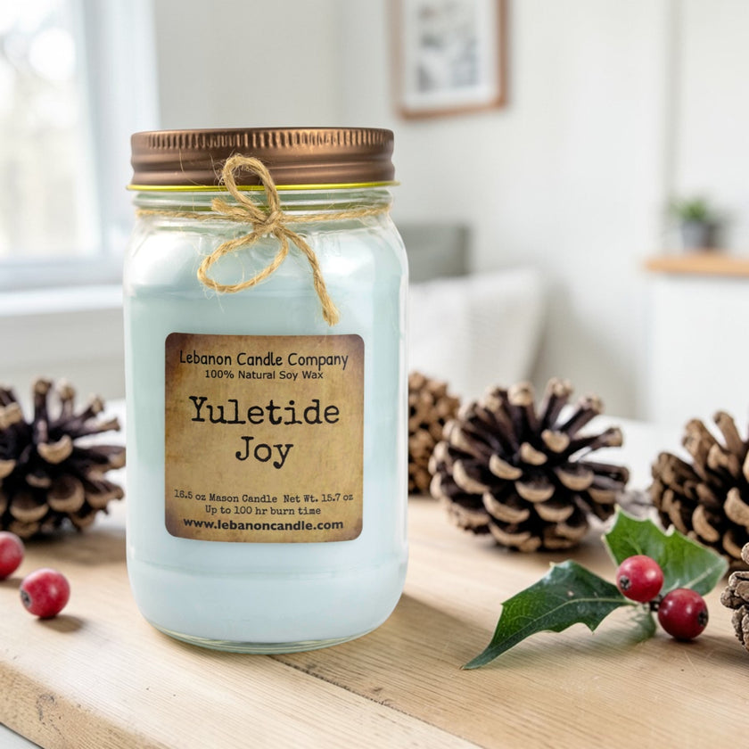 Yuletide Joy Candle