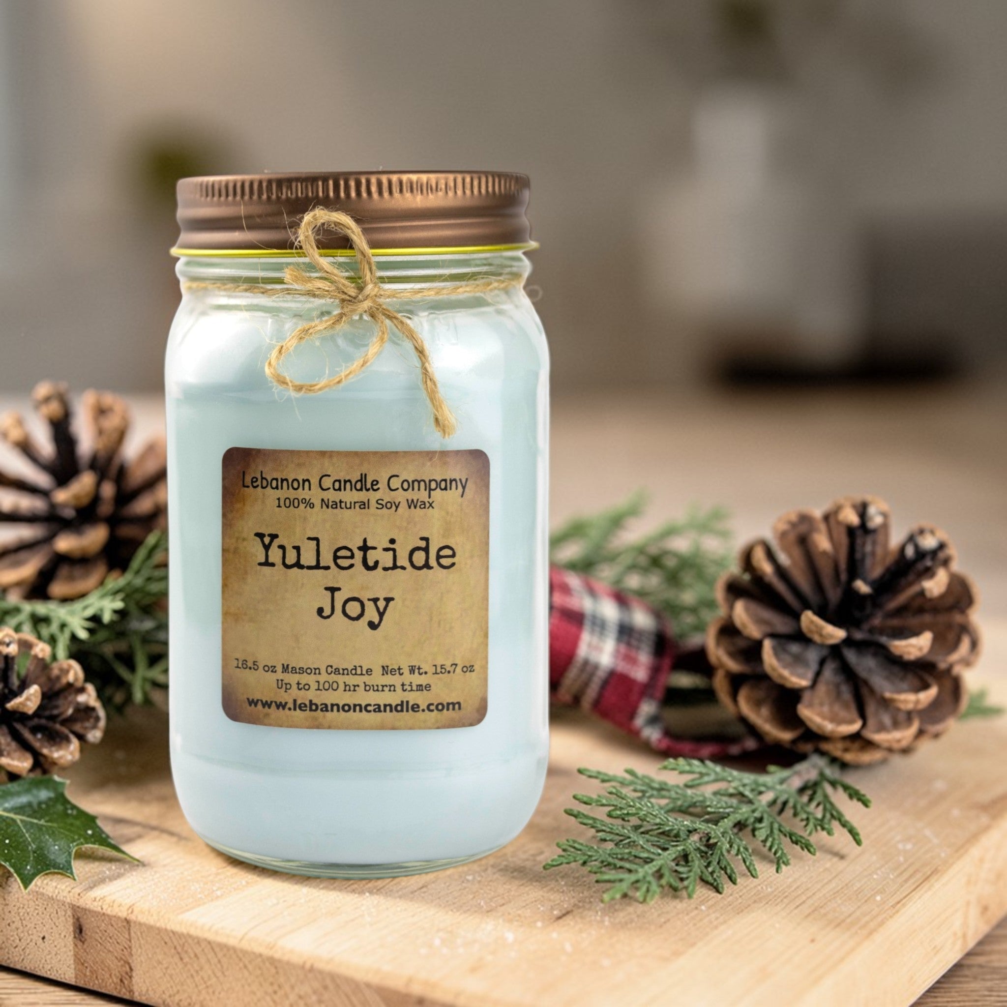 Yuletide Joy Candle