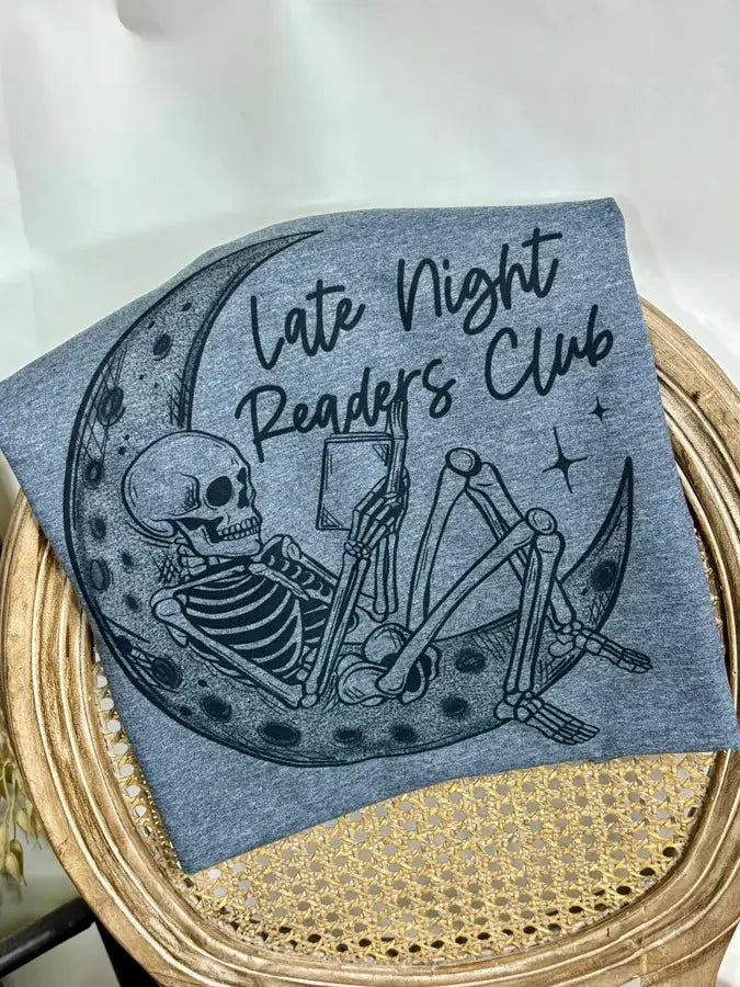 Late Night Readers Club Graphic Tee