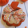 Pumpkin Wooden Dough Bowl Candle
