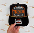 Raising Chaos Mother’s Club Print Trucker Hat with Chain