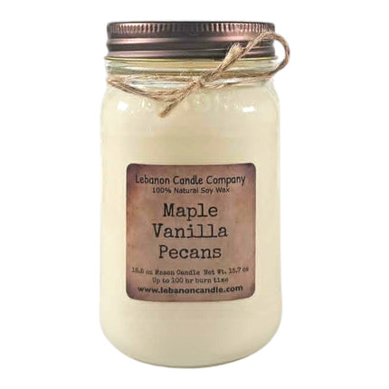 Maple Vanilla Pecans Candle