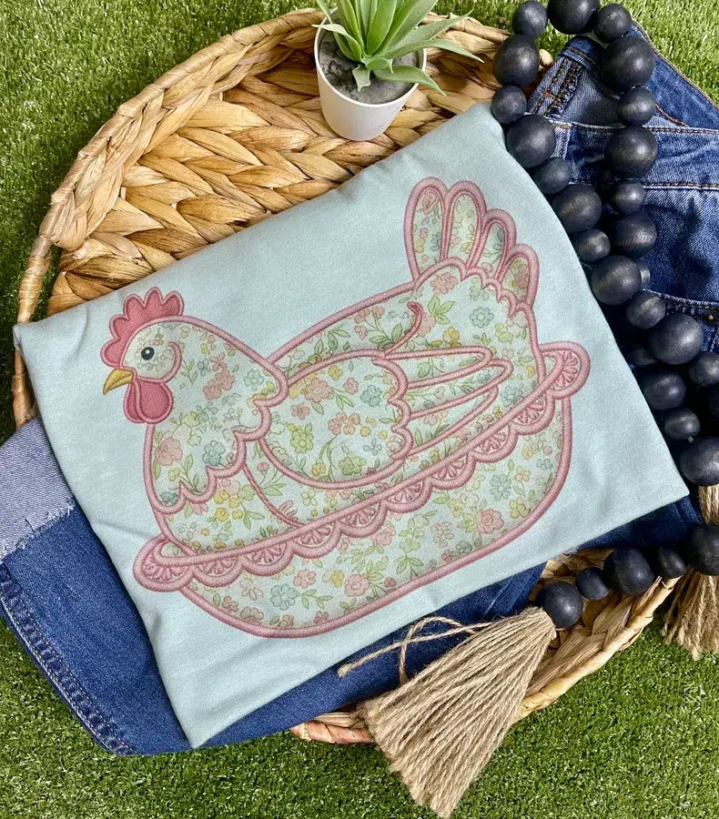 Vintage Chicken Dish Tee