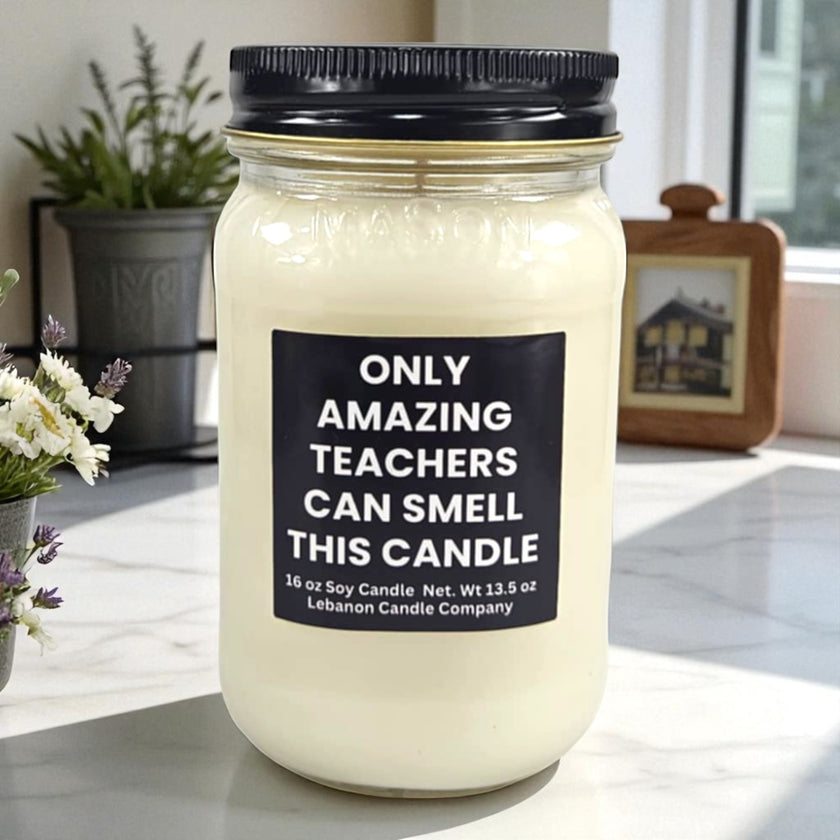 Funny Amazing Teacher Candle